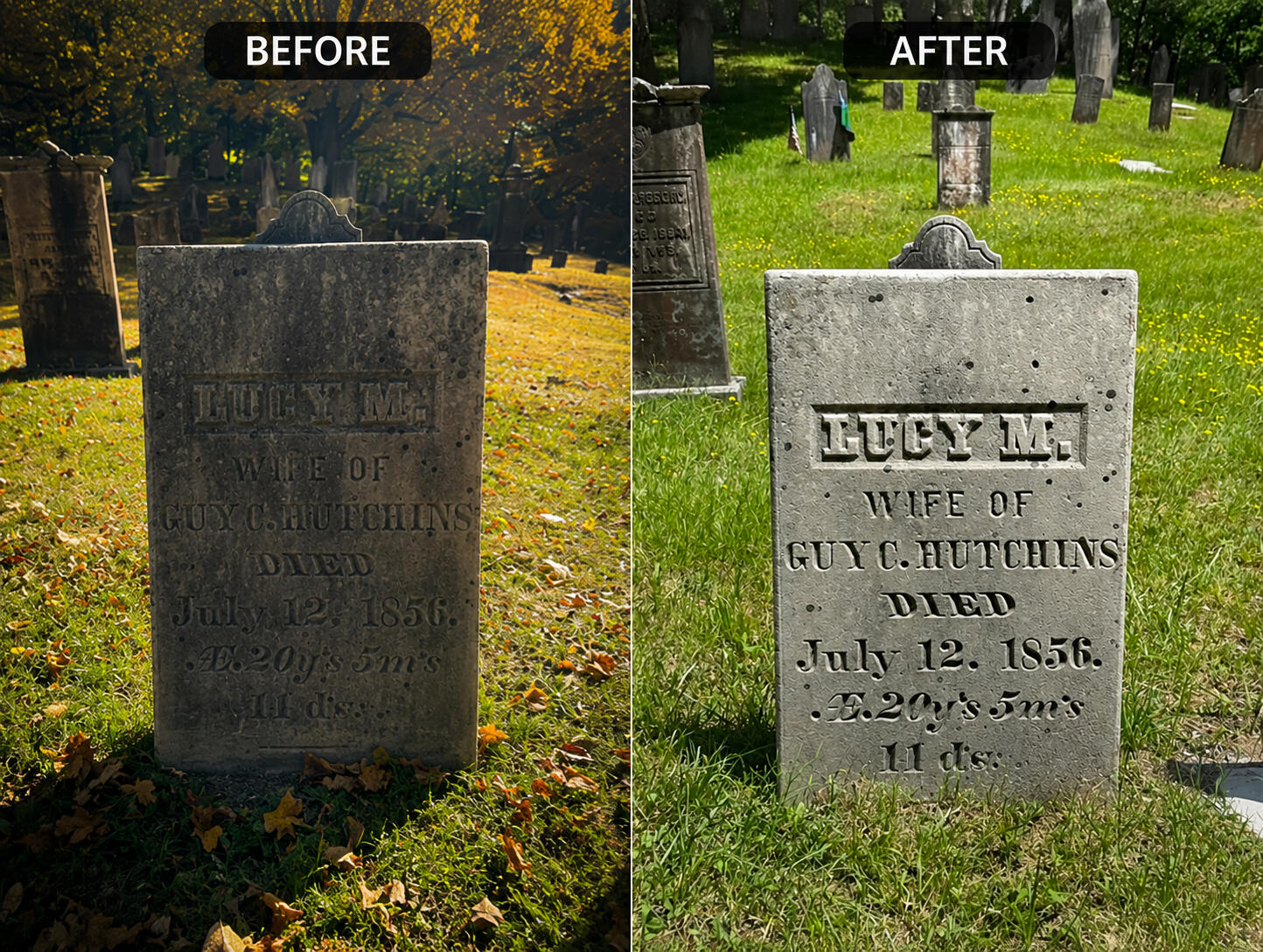Headstone Cleaning Maine Headstone Cleaning Maine